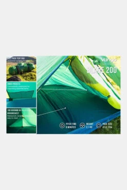 Vango Blade 200 Eco Tent -Buitenkampeeruitrusting g5fb3y0005 5050 12 nl