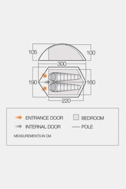 Vango Blade 200 Eco Tent -Buitenkampeeruitrusting g5fb3y0005 5050 14 nl