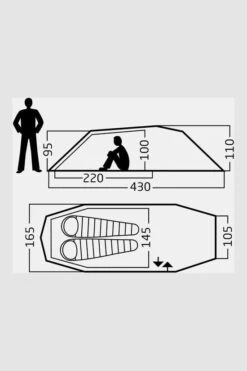 Nordisk Oppland 2 LW Tent -Buitenkampeeruitrusting g5fb3y0019 5050 16 nl