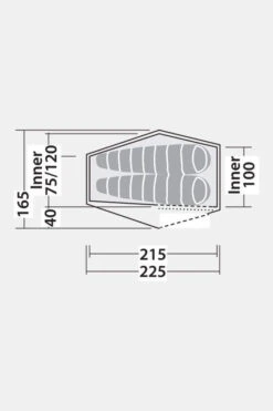 Robens Chaser 2-Persoonstent -Buitenkampeeruitrusting g5fb3y0039 5151 18 nl