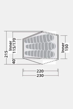 Robens Chaser 3XE 3-Persoonstent 35 Robens Chaser 3XE 3-Persoonstent -Buitenkampeeruitrusting g5fc3y0023 5151 18 nl
