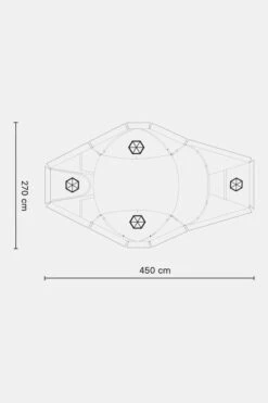 Samaya Basecamp 4-Persoons Alpine Tent -Buitenkampeeruitrusting g5fd3a0001 4343 11 nl