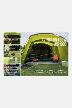 Vango Avington Flow Air 500 Tent -Buitenkampeeruitrusting g5fe3y0001 5050 04 nl