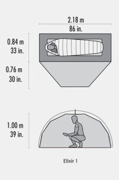 MSR Elixir 1-Persoons Tent -Buitenkampeeruitrusting maaac80019 5050 05 nl
