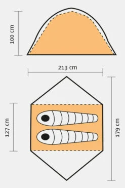 MSR Hubba Hubba NX 2-Persoons Trekkerstent -Buitenkampeeruitrusting maabc52017 5030 13 nl nl