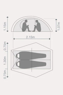 Exped Mira II HL 2-Persoonstent 16 Exped Mira II HL 2-Persoonstent -Buitenkampeeruitrusting maabc60009 5250 07 nl