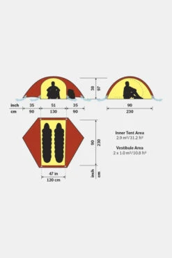 Hilleberg Rogen 2-Persoons Tent -Buitenkampeeruitrusting maabc70009 6464 13 nl