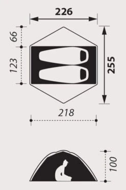 NOMAD Jade Pro 2-Persoonstent -Buitenkampeeruitrusting maabc90041 5050 03 nl