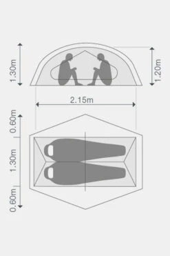 Exped Lyra II 2-Persoons Koepeltent -Buitenkampeeruitrusting maabe00014 5052 05 nl