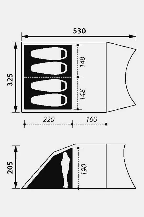 NOMAD Dogon 4 Compact Air Tent 9 NOMAD Dogon 4 Compact Air Tent - Afbeelding 9