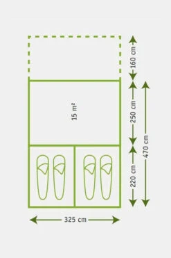Lacerta Familietent 27 Lacerta Familietent -Buitenkampeeruitrusting maade10010 1670 39 nl