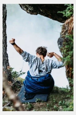 Grüezi Bag Biopod DownWool Ice 200 Slaapzak -Buitenkampeeruitrusting mbaae10016 4141 16 nl