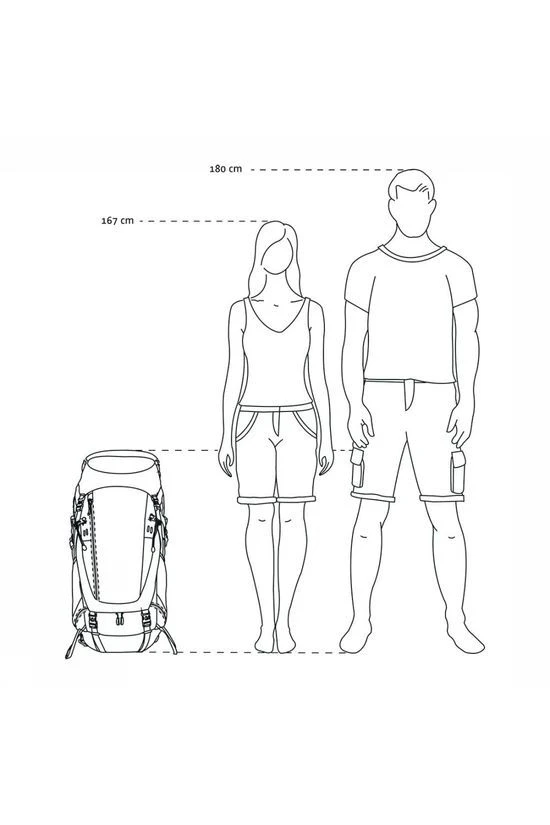 FJÄLLRÄVEN Kajka 65L Rugzak Dames 2 FJÄLLRÄVEN Kajka 65L Rugzak Dames - Afbeelding 2