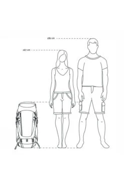 FJÄLLRÄVEN Kajka 75L Rugzak -Buitenkampeeruitrusting nabbc32002 4343 99 size nl
